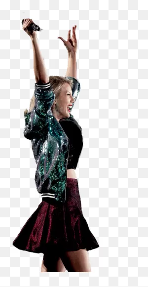 Taylor Swift Transparent - Performance Clipart - Large Size Png ClipartFlare.com 