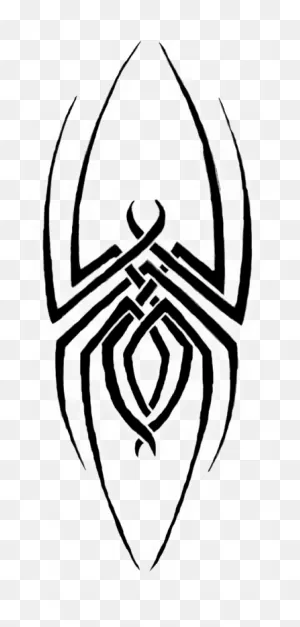 Awesome Black Tribal Spider Tattoo Design - Tribal Spider Tattoo ClipartFlare.com 