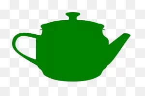 Teapot Green Tea - Free Vector Graphic On ClipartFlare