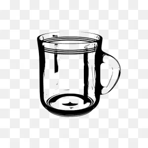 Empty Tea Glass Transparent Png - Stickpng