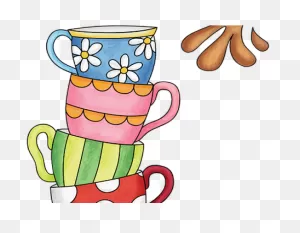 Tea Clipart Colorful Coffee Mug - Tea Cups Clip Art - Png Download ClipartFlare.com 