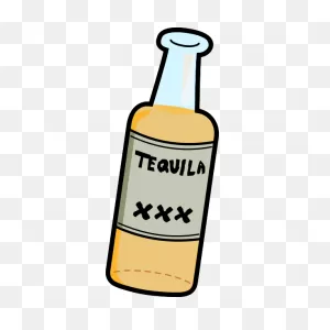 Cartoon Tequila | Free Svg