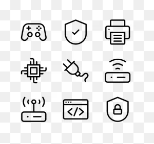 Technology Icon Set #349550 - Free Icons Library
