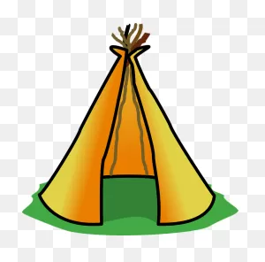 Teepee Tipi Tent - Free Vector Graphic On ClipartFlare