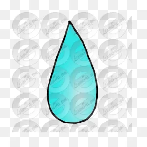 Tear Picture For Classroom / Therapy Use - Great Tear Clipart