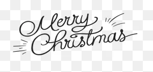Merry Christmas Black Text Png Clipart - Png #9655 - Free Png ClipartFlare.com 