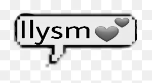 Ilysm #texts #messages #ily #ilusm #ilu - Heart Clipart - Full ClipartFlare.com 