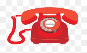 Red Rotary Telephone Clipart. Free Download Transparent .png ClipartFlare.com 