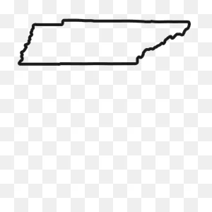 Tennessee Outline Rubber Stamp