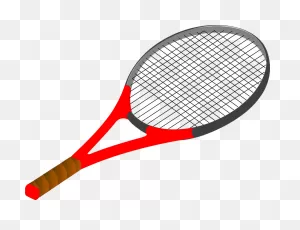 Tennis Racket Drawing - Free Vector Graphic On ClipartFlare