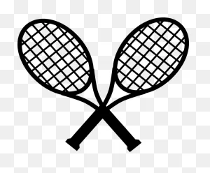 Tennis Black Two - Free Vector Graphic On ClipartFlare