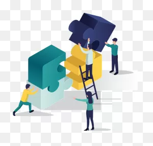 Teamwork Isometric Illustration Clipart - Full Size Clipart ClipartFlare.com 