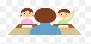 Teacher Is Teaching A Lesson To Students Clipart. Free Download ClipartFlare.com 
