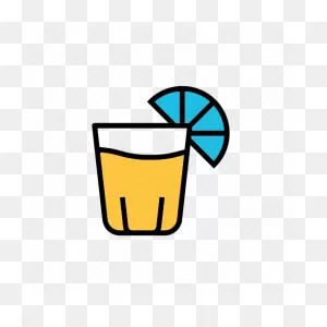 Beverage, Booze, Lime Juice, Small Glass, Tequila Shot Icon ClipartFlare.com 