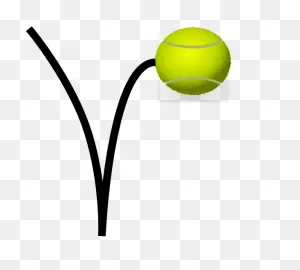 Tennis Ball Clipart Black And White Free 3 - ClipartFlare