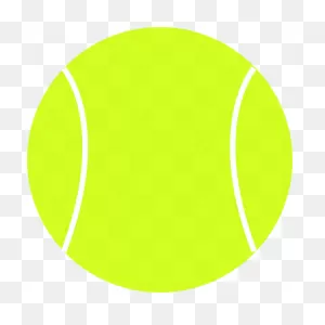 Tennis Ball Printed Full Color Sticker