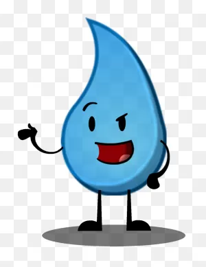 Blue Raspberry Haters - Bfb Teardrop Clipart - Full Size Clipart ClipartFlare.com 