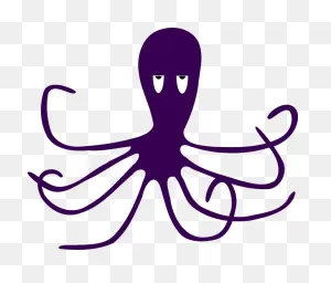 Octopus Purple Tentacle - Free Vector Graphic On ClipartFlare