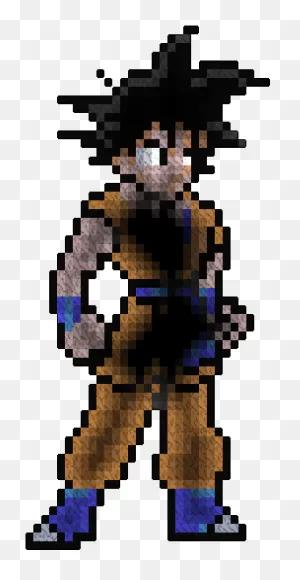 Goku Pixel Art Terraria Clipart - Full Size Clipart (#2970134 ClipartFlare.com 