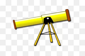 Colorful Cartoon Telescope Clipart Free Image Download