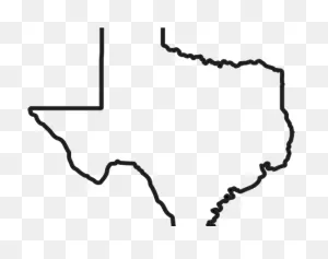 Texas Outline - Draw A Texas State - (640X480) Png Clipart Download