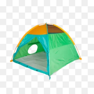 Super Duper 4-Kid Ii Dome Tent - Blue / Green / Orange