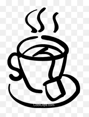 Tea Cup Royalty Free Vector Clip Art Illustration - Cup Of Tea Png ClipartFlare.com 