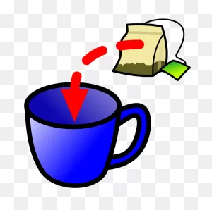 Free Tea Bag Cup, Download Free Tea Bag Cup Png Images, Free ClipartFlare.com 
