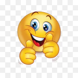 Cheer Happy Two Thumbs Up Emoji