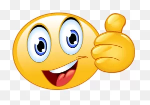 Thumbs Up Smiley Face Emoji - Free Vector Graphic On ClipartFlare
