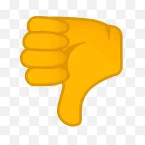 Thumb Product Design Yellow Font - Thumbs Up Emoji Png Emojipedia ClipartFlare.com 