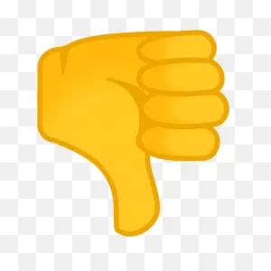 Thumbs Down Emoji Clipart. Free Download Transparent .png | ClipartFlare