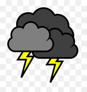 Thunder Clipart - Clipart Suggest