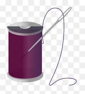 Spool Yarn Purple - Free Vector Graphic On ClipartFlare