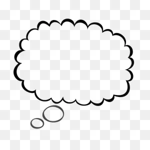 Download Thought Bubble Thought And Speech Bubbles Clipart Png ClipartFlare.com 