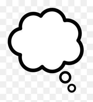 Thought Bubble Thought Cloud Clip Art At Vector Clip Art - ClipartFlare