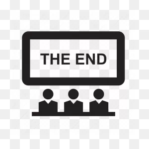 Movie, Movie Theater, Movies, Screen, The End, Theater, Theatre Icon ClipartFlare.com 