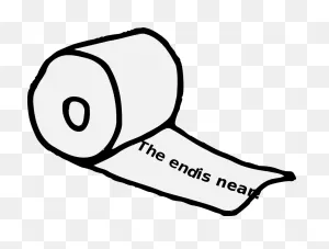 The End Is Near! Clip Art Image - Clipsafari