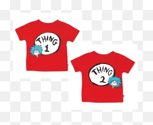 See 2 More Pictures - Thing 1 And Thing 2 Shirt Clipart - Large ClipartFlare.com 