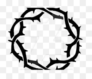 Thorns Clipart Transparent - Crown Of Thorns Logo - Png Download ClipartFlare.com 