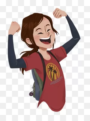 Download The Last Of Us Stickers - Ellie The Last Of Us Sticker ClipartFlare.com 