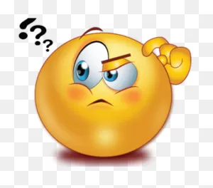 Download Question Mark Clipart Smiley Face - Emoticon Thinking ClipartFlare.com 