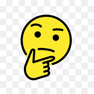 Thinking Face Emoji Clipart. Free Download Transparent .png ClipartFlare.com 