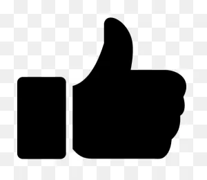 Thumbs Up Black Icon Png And PNG-WebP Vector Free Download