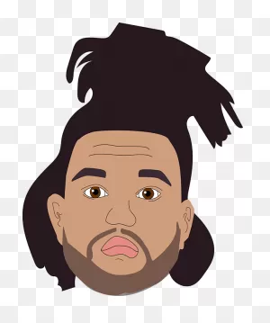 Download Hd The Weeknd Cartoon Sticker - Weeknd Clip Art ClipartFlare.com 