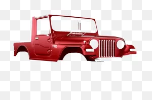 2017 Mahindra & Mahindra Ltd - Jeep Cj Clipart - Large Size Png ClipartFlare.com 