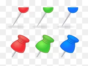 Thumb Tack Clipart Transparent Background - Pins On Paper Png ClipartFlare.com 