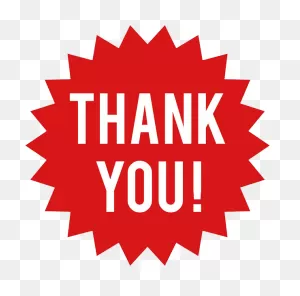 Thank You Red White - Thank You Red Png Clipart - Full Size ClipartFlare.com 