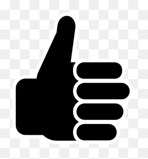 Thumbs Up Black Clipart Free To Use Clip Art Resource - ClipartFlare ClipartFlare.com