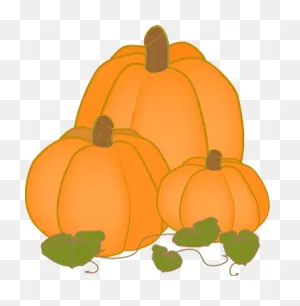 Harvest Pumpkins Clip Art-Free Thanksgiving Graphic